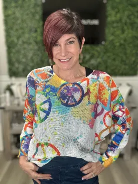 Peace & Love Knit Sweater
