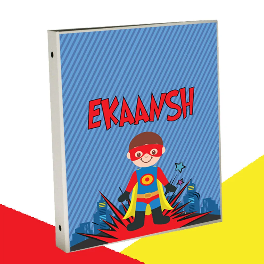 Personalised Binder - Superhero