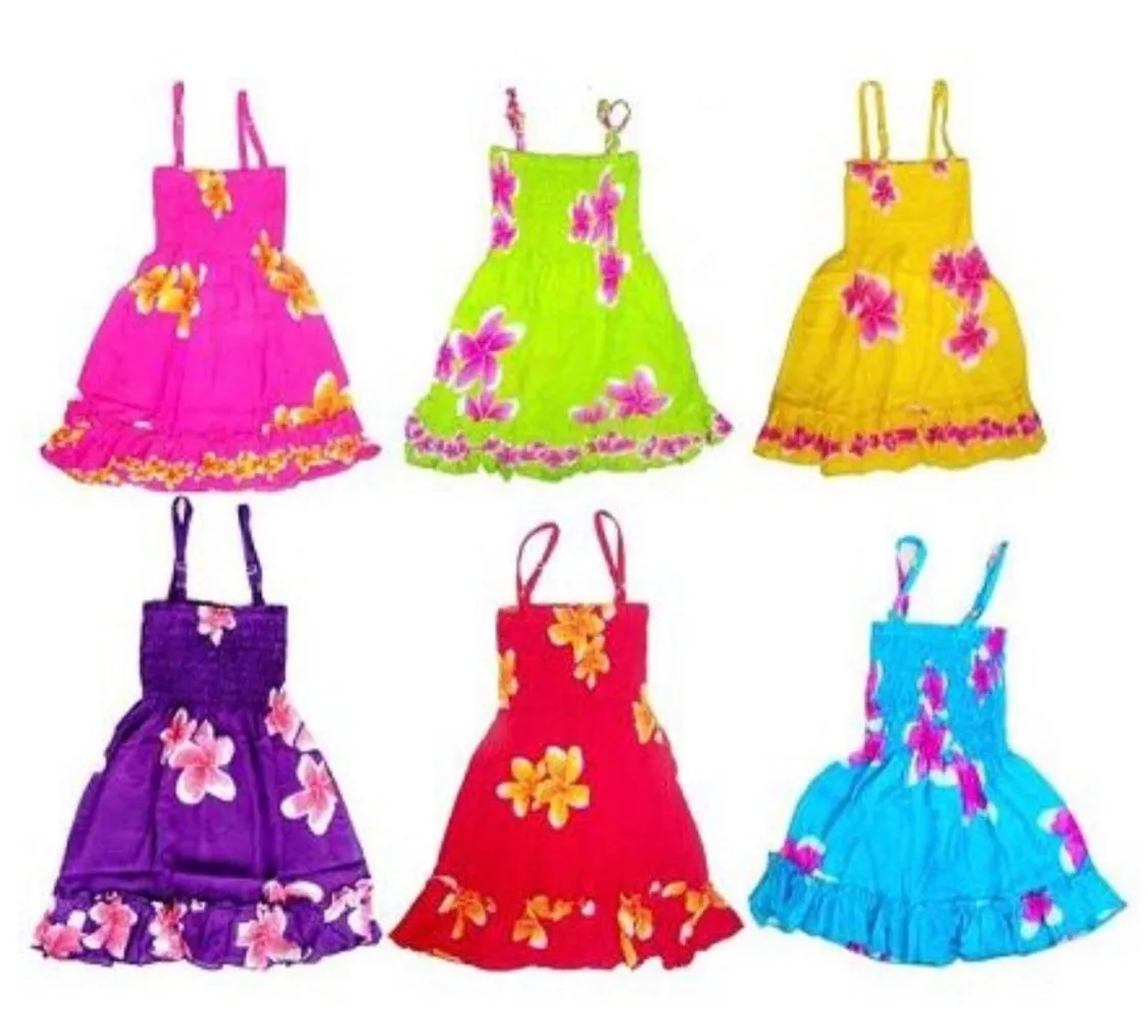 Plumeria Keiki/Girls Dress