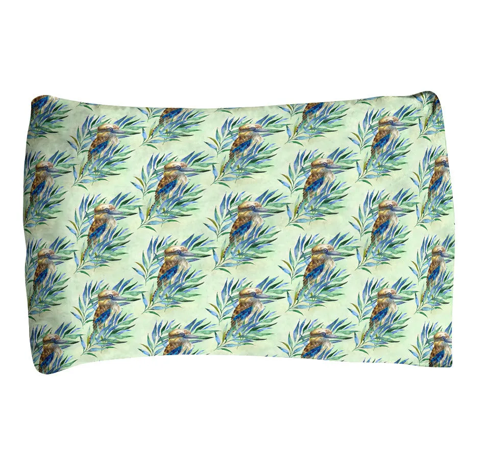 PREORDER Eucalyptus Kookaburra Pillowcase Set (Ships w/c 16th Sept)