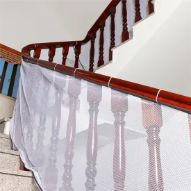 "Safe-O-Kid Baby Safety Net for Balcony & Stairway Protection(White)