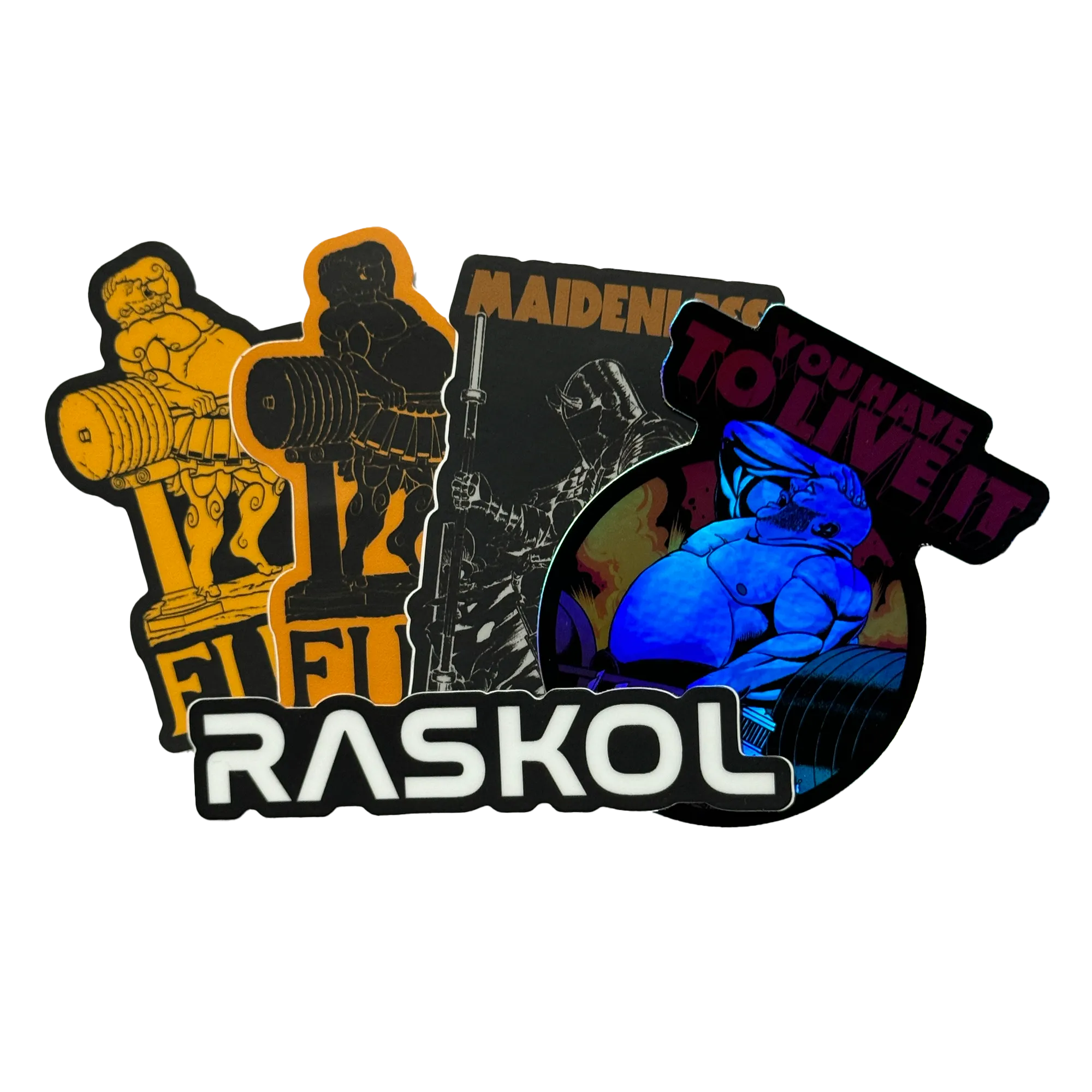 Raskol 2024 Sticker Pack (5 Stickers)