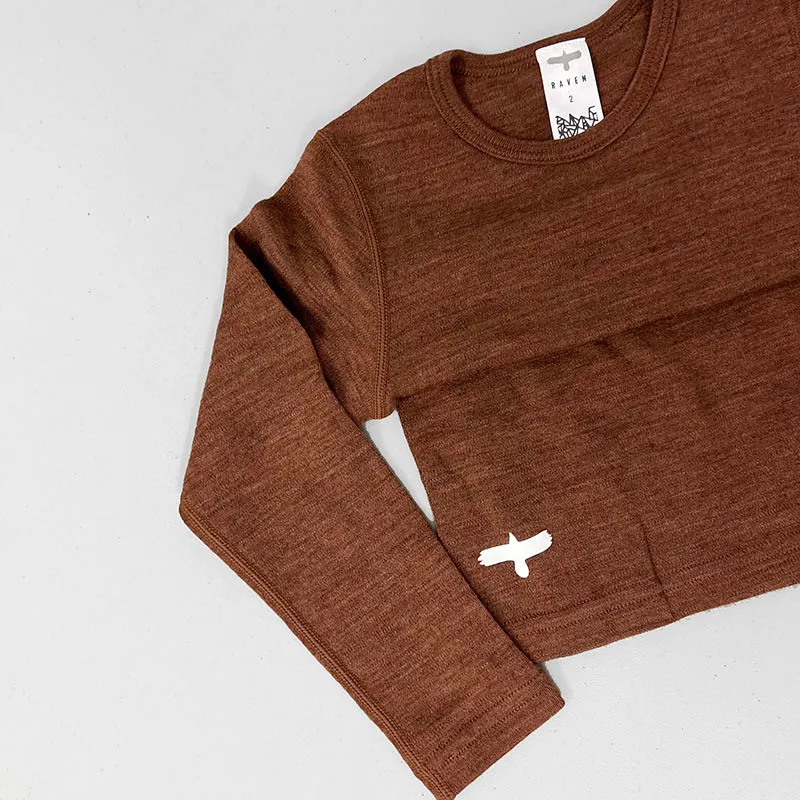 RAVEN Children's Merino Long Sleeve Tees