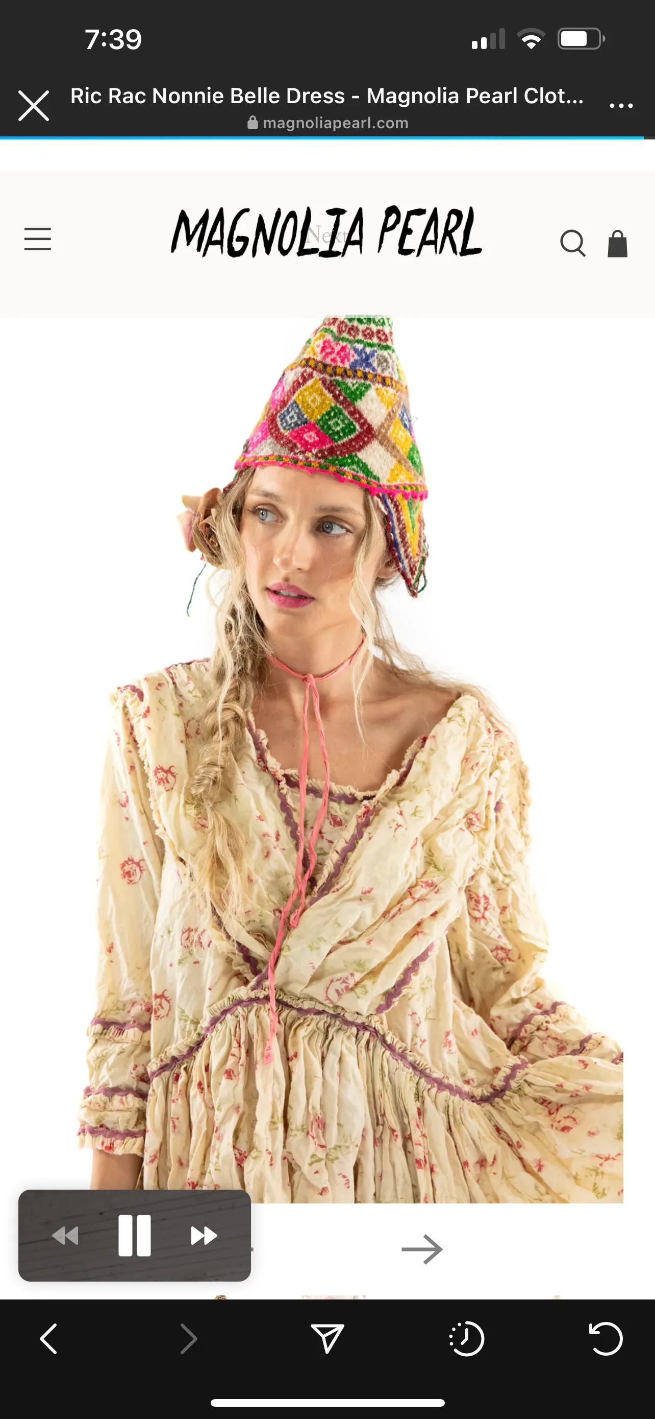 Ric Rac nonnie bell dress