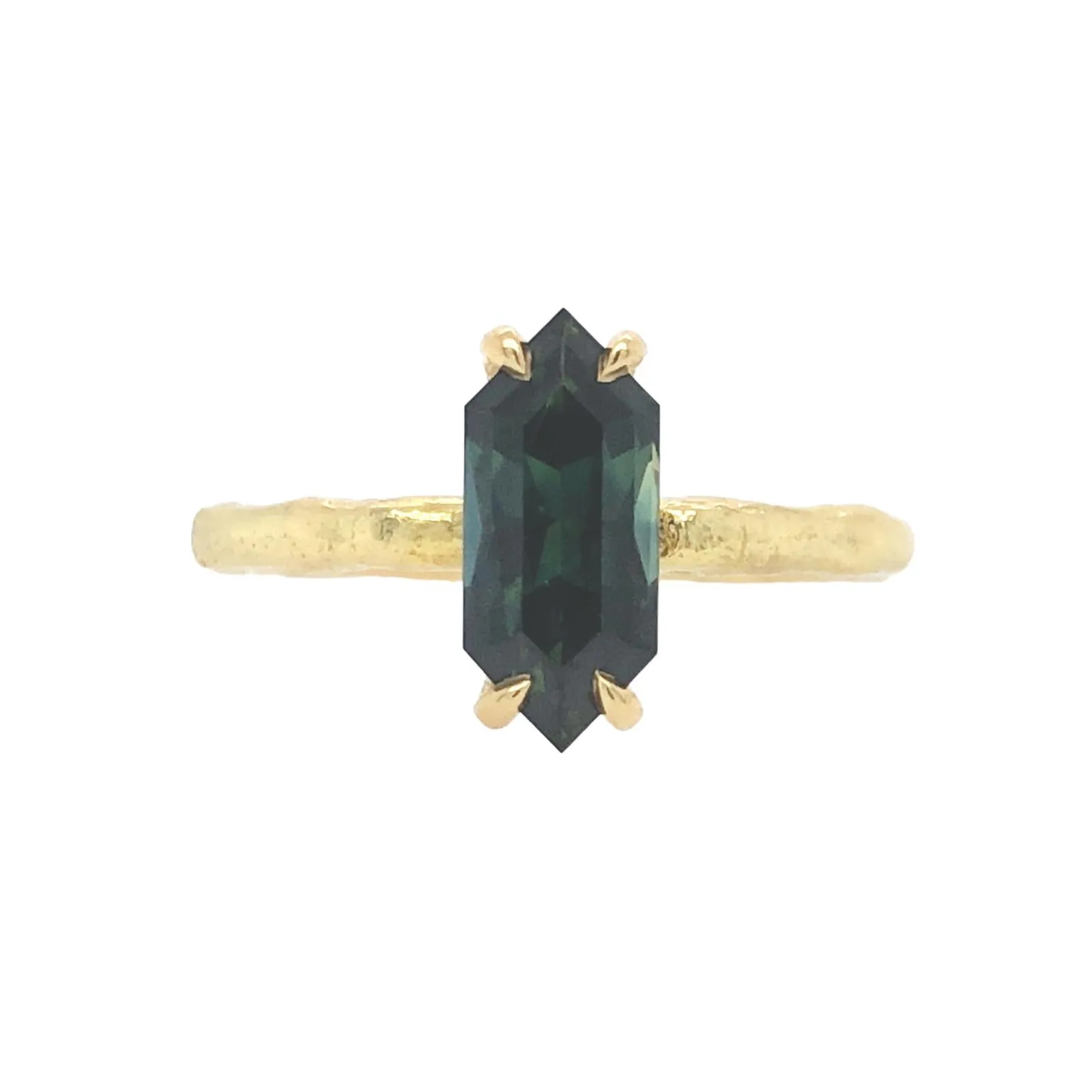 Rina Ring with Australian Sapphire & 18ct Yellow Gold - Aislinn Neave