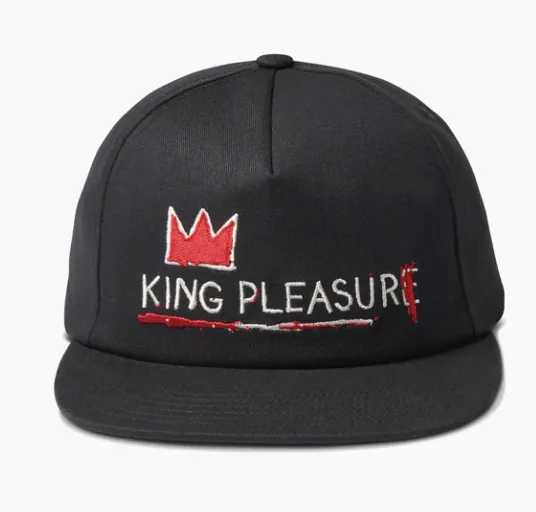 ROARK - Layover Strapback Hat - Basquiat / Black