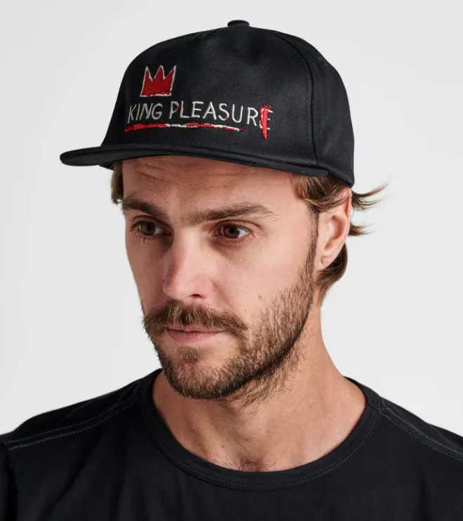 ROARK - Layover Strapback Hat - Basquiat / Black
