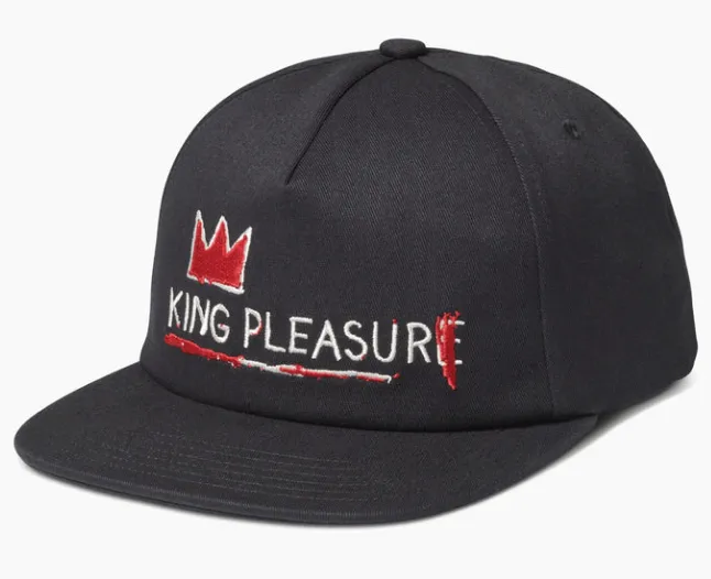 ROARK - Layover Strapback Hat - Basquiat / Black