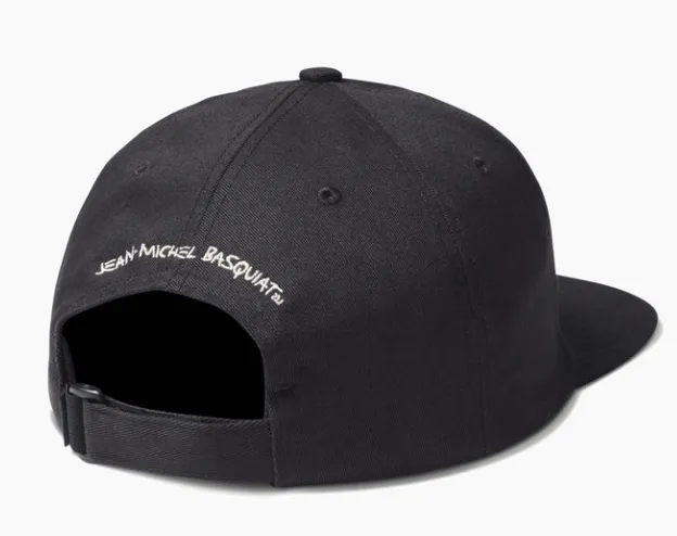 ROARK - Layover Strapback Hat - Basquiat / Black