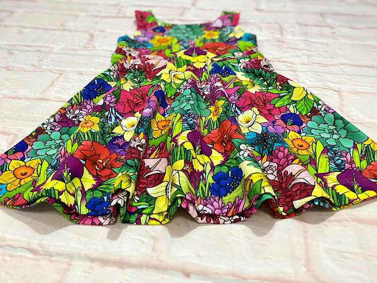 Size Small (12m-3y) GWM Dress - Full Bloom