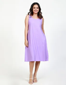 Sleeveless Linen Dress