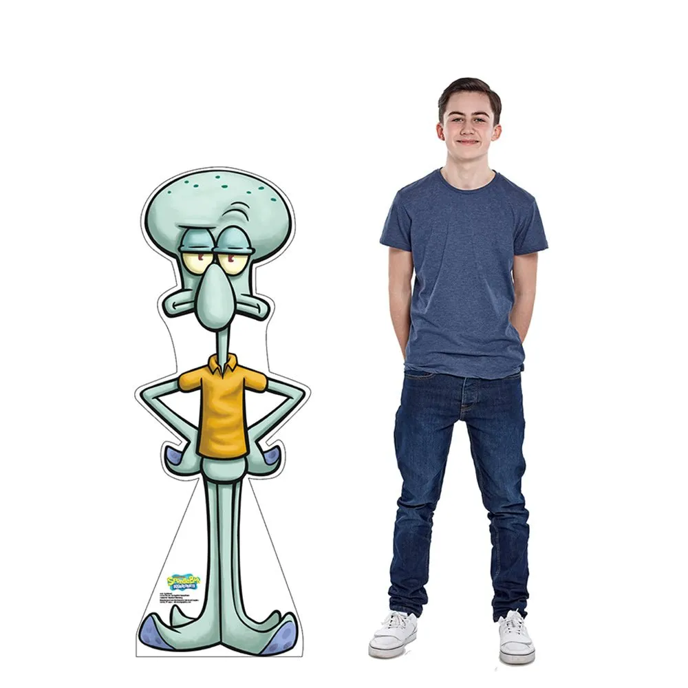 SpongeBob SquarePants Annoyed Squidward Life-Size Cardboard Cutout Standee