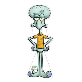 SpongeBob SquarePants Annoyed Squidward Life-Size Cardboard Cutout Standee