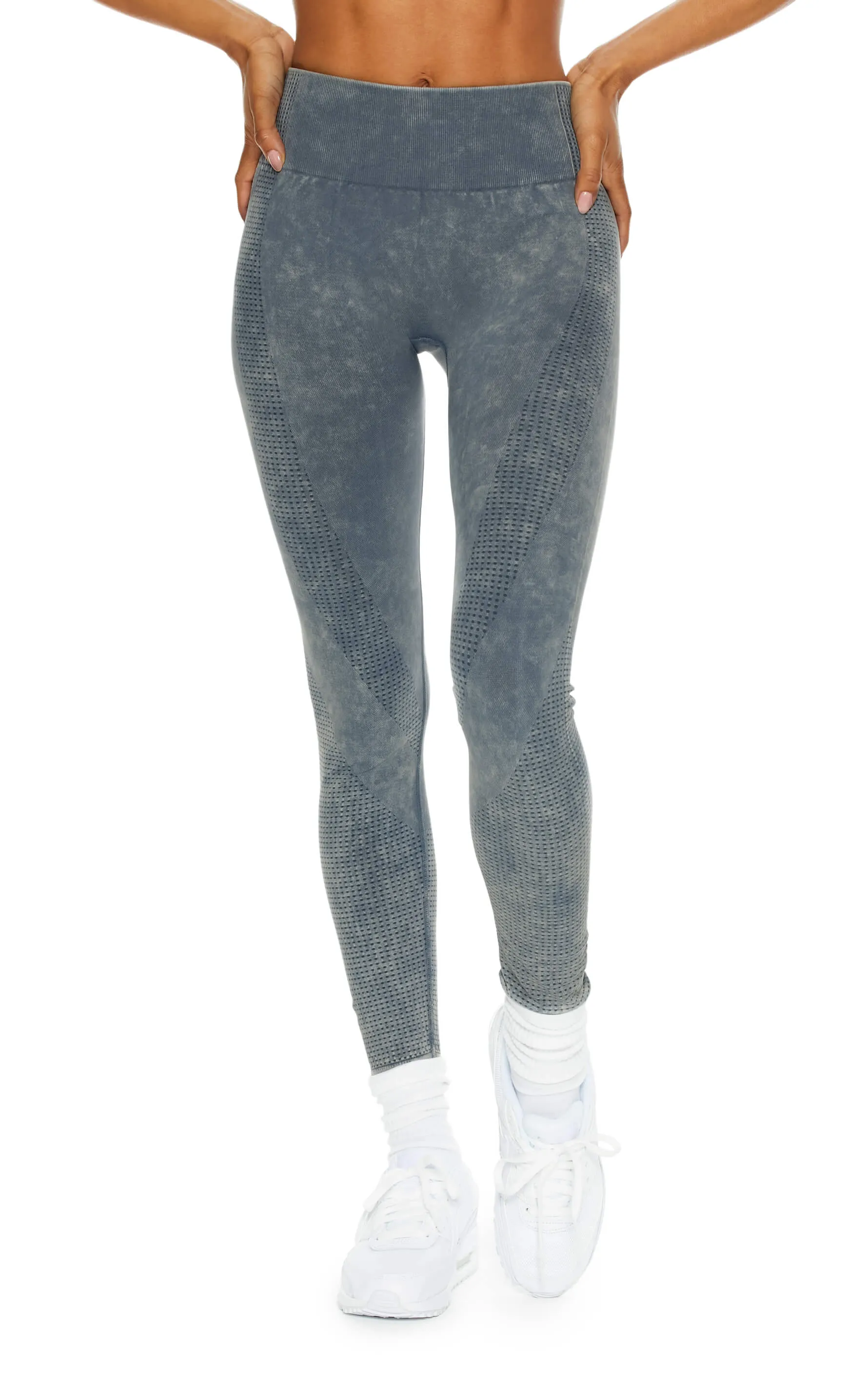 Superhero Girl Seamless Contoured High-Waist Leggings | Powerwash Storm