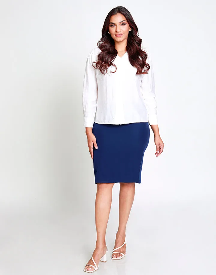 Tight Skirt with Belt Loops