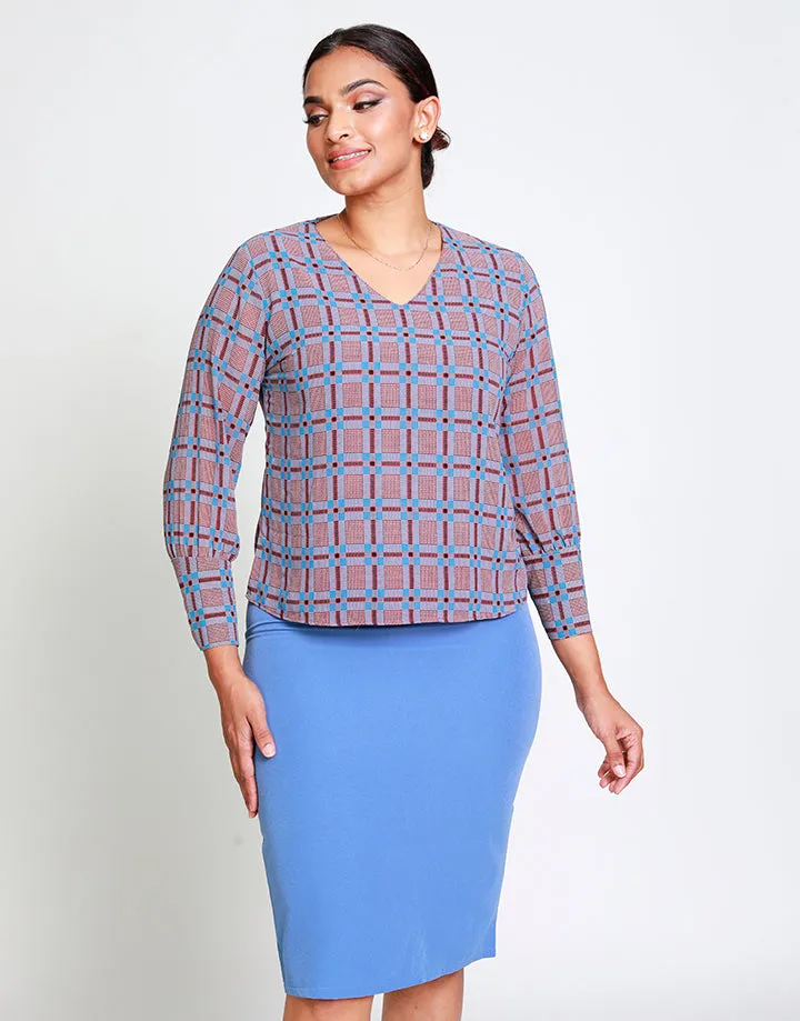 Tight Skirt with Belt Loops