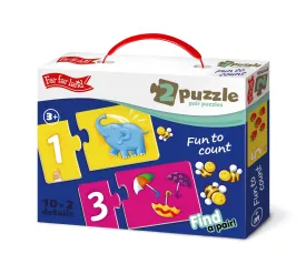 Toddler Jigsaw Puzzles - Educational game Puzzle Pairs: Learn to count