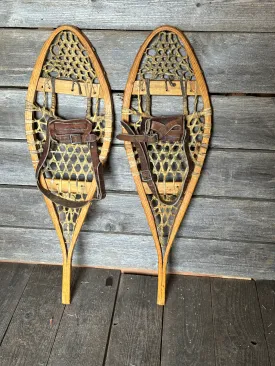 Vintage Child-Sized Canadian Snowshoes