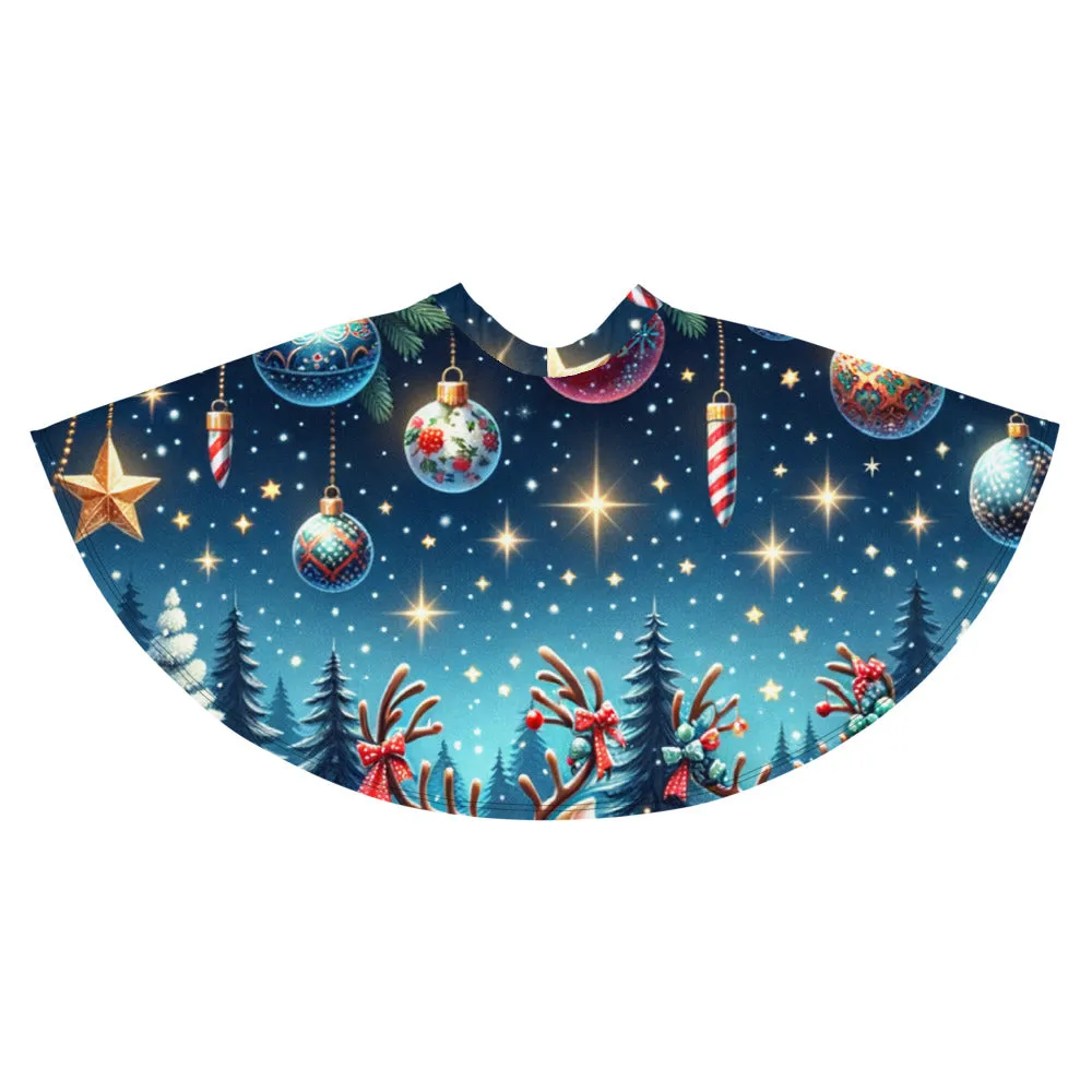 Whimsical Winter Wear Skater Skirt