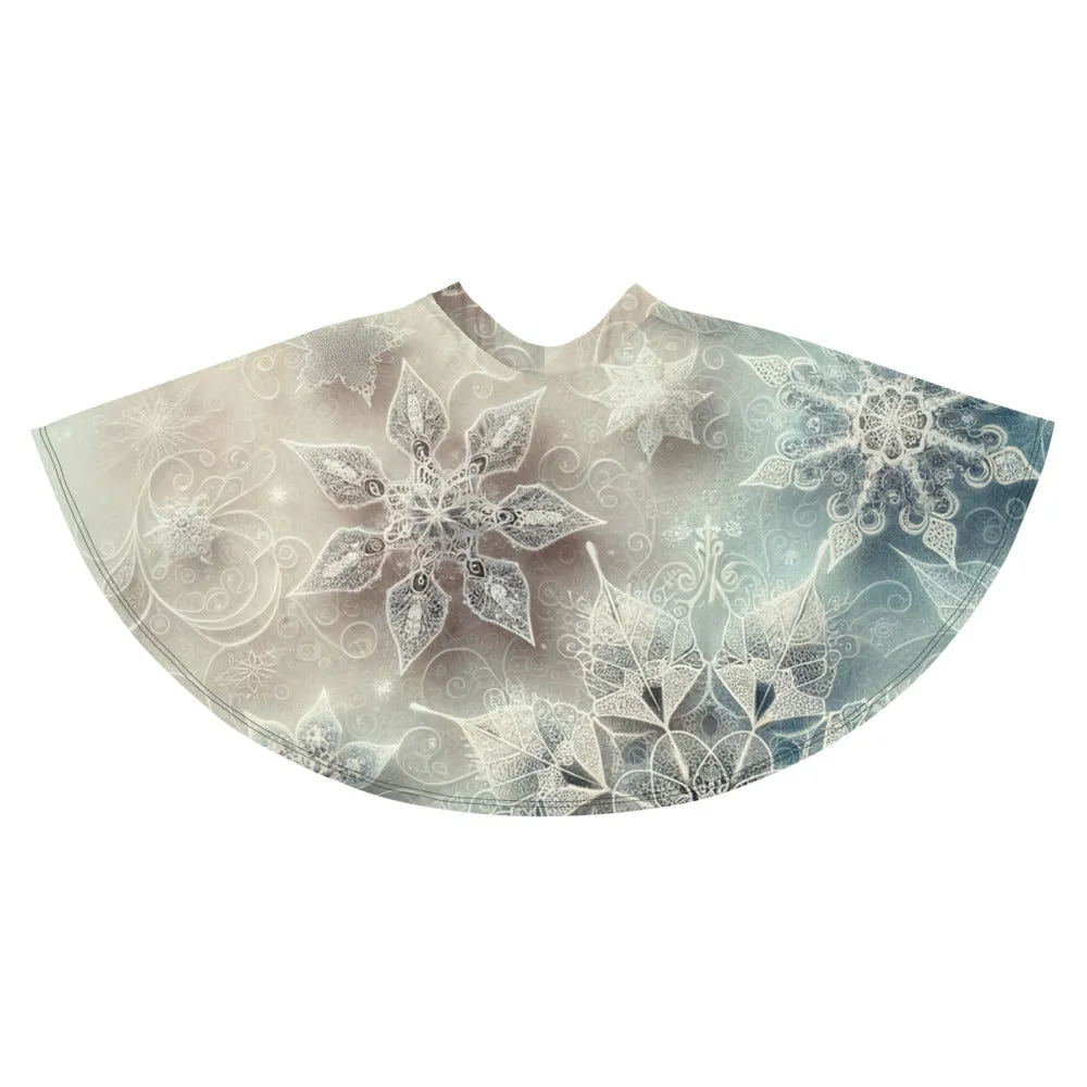 Whimsical Winter Wear Skater Skirt