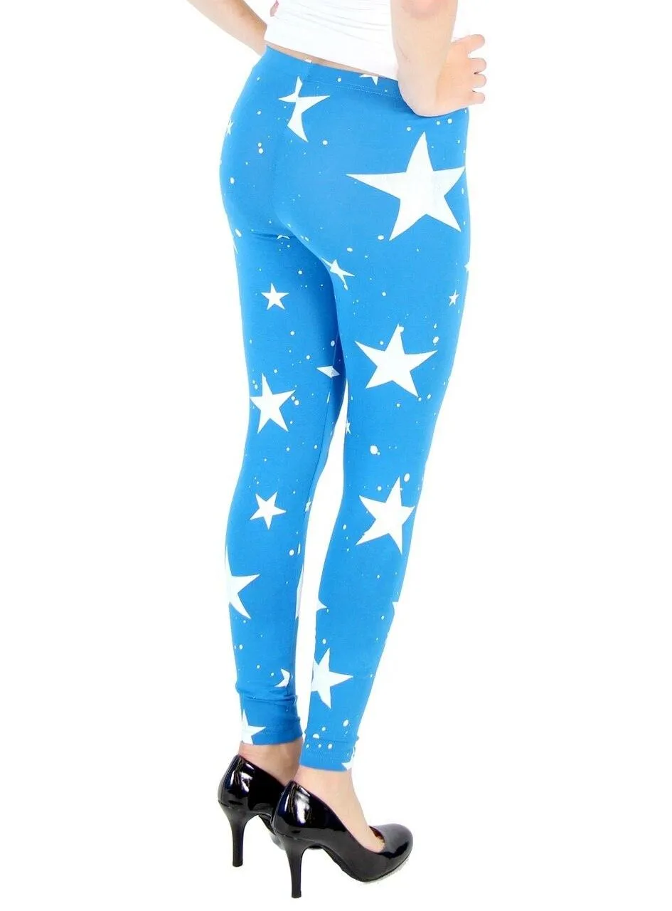Wonder Woman Inspired Superstar Leggings Costume Pants