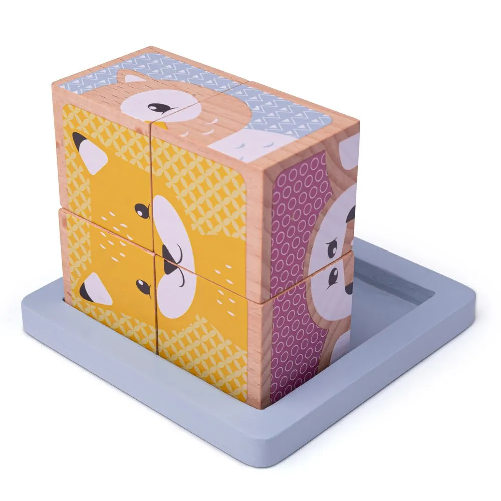 Woodland Cube Puzzle