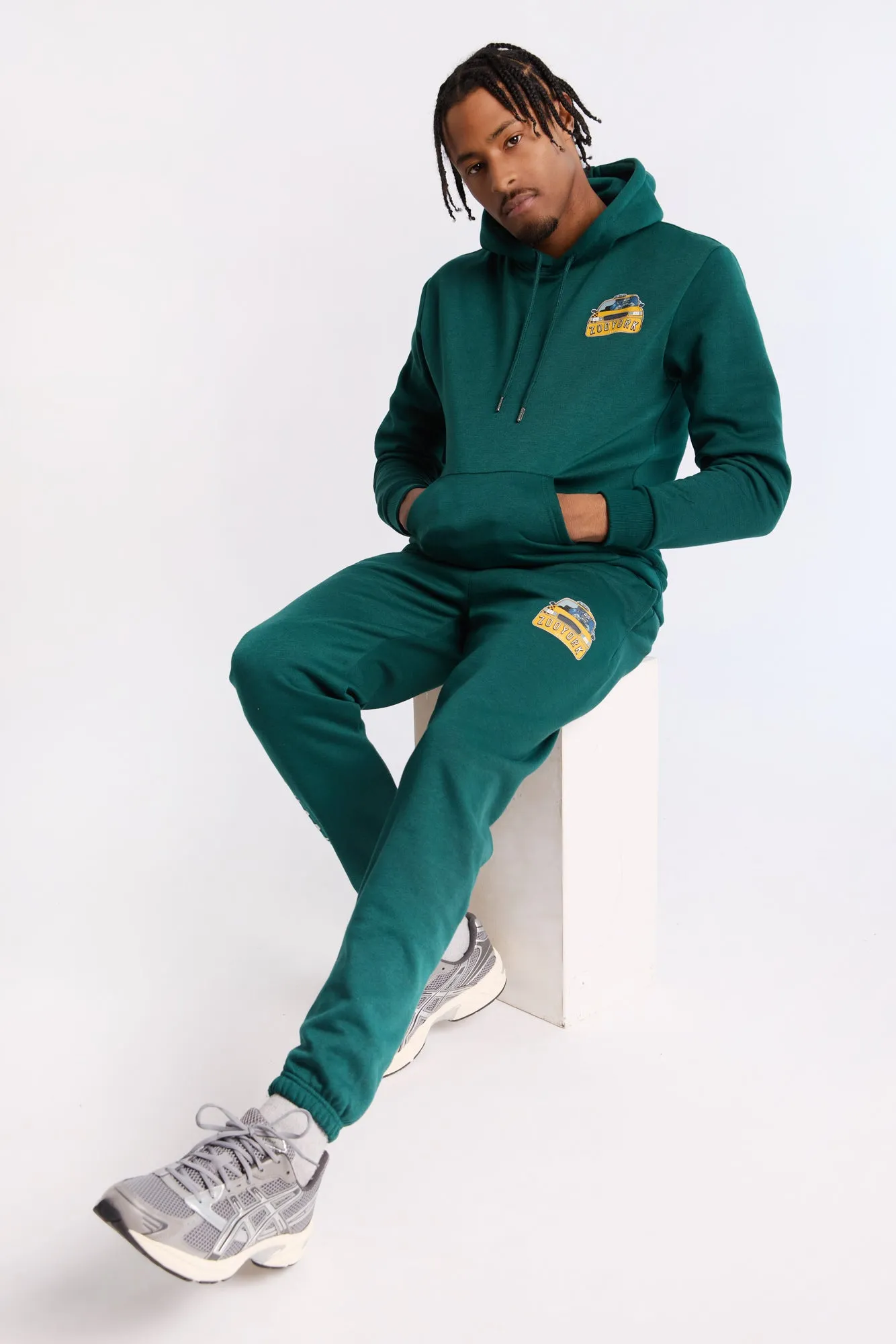 Zoo York Mens Traxi Graphic Sweatpant